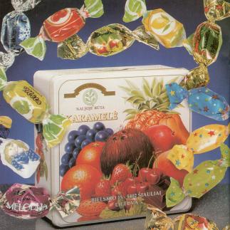 1998 - 10 rūšių mėgstamiausių saldainių / Puiki dovana! / Naujoji Rūta