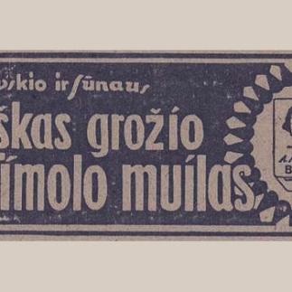 1928 - Higieniškas grožio „BORO - TIMOLO“ muilas