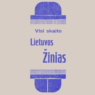 1929 - Visi skaito „Lietuvos žinias“