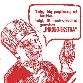 1938 - Papirosai „Pikolo - Ekstra“