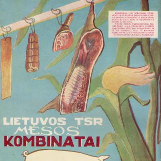 1960 - Lietuvos TSR mėsos kombinatai