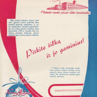 1960 - Pirkite šilką ir jo gaminius!