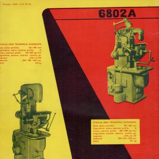1960 - Staklės 6802A, 6103A
