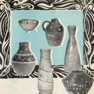 1966 - Kauno dailiosios keramikos gamyklos „Jiesia“ dirbiniai
