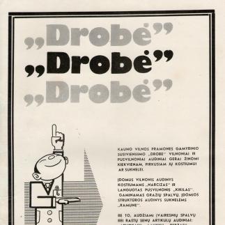 1975 - Gamybinis susivienijimas „Drobė“