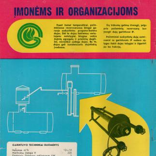 1980 - Įmonėms ir organizacijoms / Dujų garintuvai IP