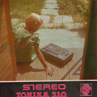 1980 - Kasetinis magnetofonas „Tonika-310 Stereo“