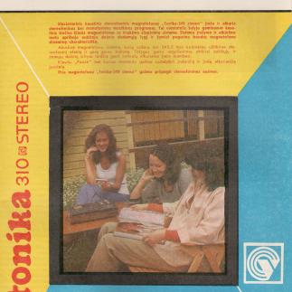 1981 - Stacionarus kasetinis stereofoninis magnetofonas „Tonika-310 Stereo“