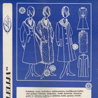 1981 - Vilniaus siuvimo gamybinis susivienijimas „Lelija“ / Nešiokite mūsų paltus