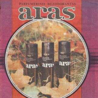1991 - Parfumerinis dezodorantas „Aras“ / Jums, vyrai, Jums, mūrai