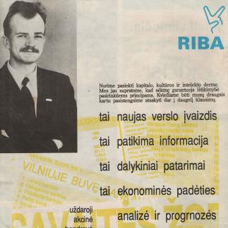 1992 - Uždaroji akcinė bendrovė „Riba-V“