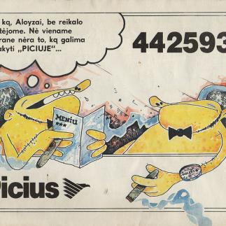 1993 - Pica į namus „Picius“