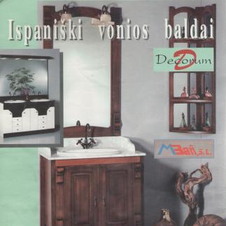 1996 - Ispaniški vonios baldai „Decorum“