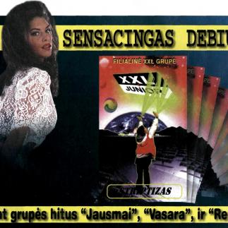 1996 - XXL Junior „Striptizas“ / Sensacingas debiutas
