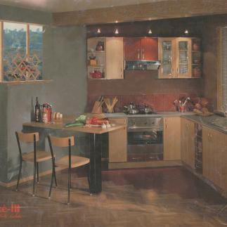 1997 - Vokė III - mano virtuvės baldai