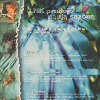 1998 - „LNK“ televizija pradėjo naują sezoną