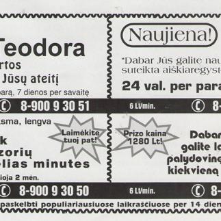 1998 - Telefoninės paslaugos „Mediafon“