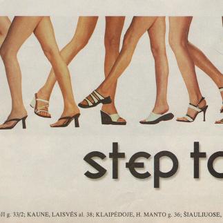 2000 - Avalinės parduotuvė „Step top“