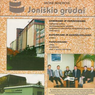 1997 - AB „Joniškio grūdai“