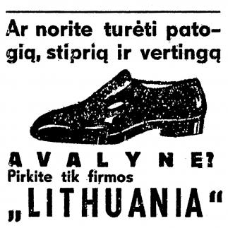 1939 - Pirkite tik „Lithuania“ avalinę