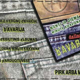 1996 - Debiutinis b'Avarija albumas „Naktį ir dieną, minutę kiekvieną“