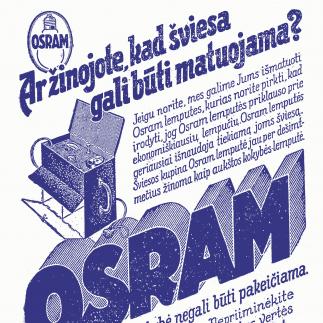 1932 - Ekonomiškiausia lemputė „OSRAM“