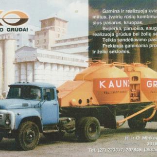 1996 - „Kauno grūdai“