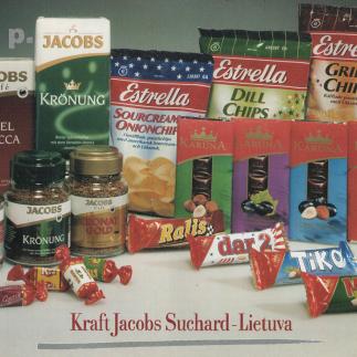 1996 - Kraft Jacobs Suchard - Lietuva