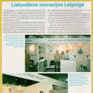 1997 - Lietuviškos inovacijos Leipcige