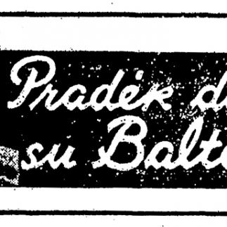 1938 - Pradėk dieną su „Baltadant“