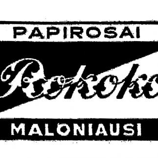 1940 - Papirosai „Rokoko“ maloniausi