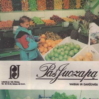 1995 - Pas Juozapą / Vaisiai ir daržovės