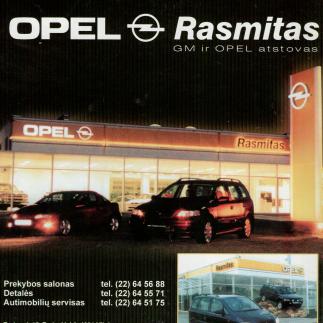 2000 - Rasmitas / Opel