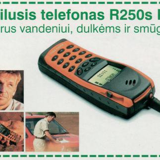 2000 - Telefonas Ericsson R250s PRO