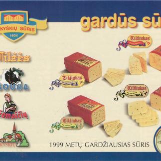 2000 - „Vilkyškių sūris“ - gardūs sūriai