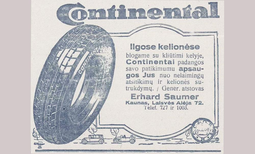 „Continental“ padangos savo patikimumu apsaugos Jus