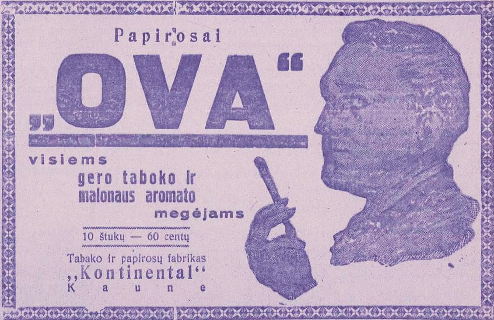 Papirosai „OVA“