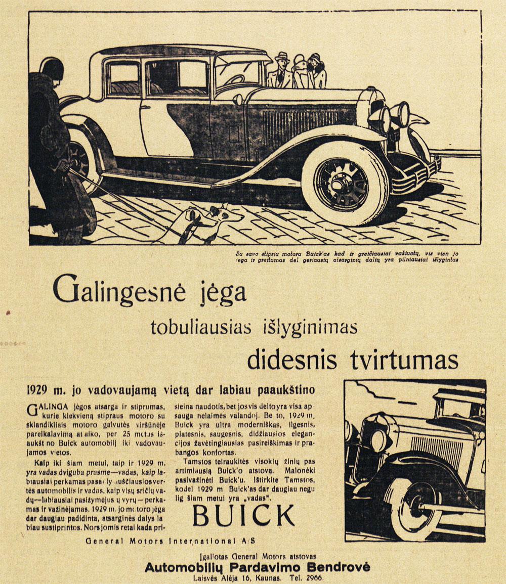 Galingesnė jėga, tobuliausias išlyginimas, didesnis tvirtumas „BUICK“