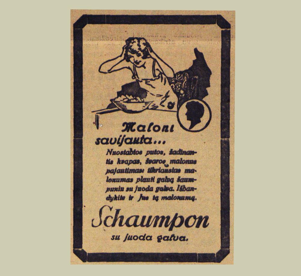 Maloni savijauta - Šampūnas „Schaumpon“