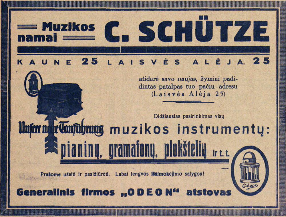 Muzikos namai „C. Schultze“ - Didžiausias pasirinkimas visų muzikos instrumentų