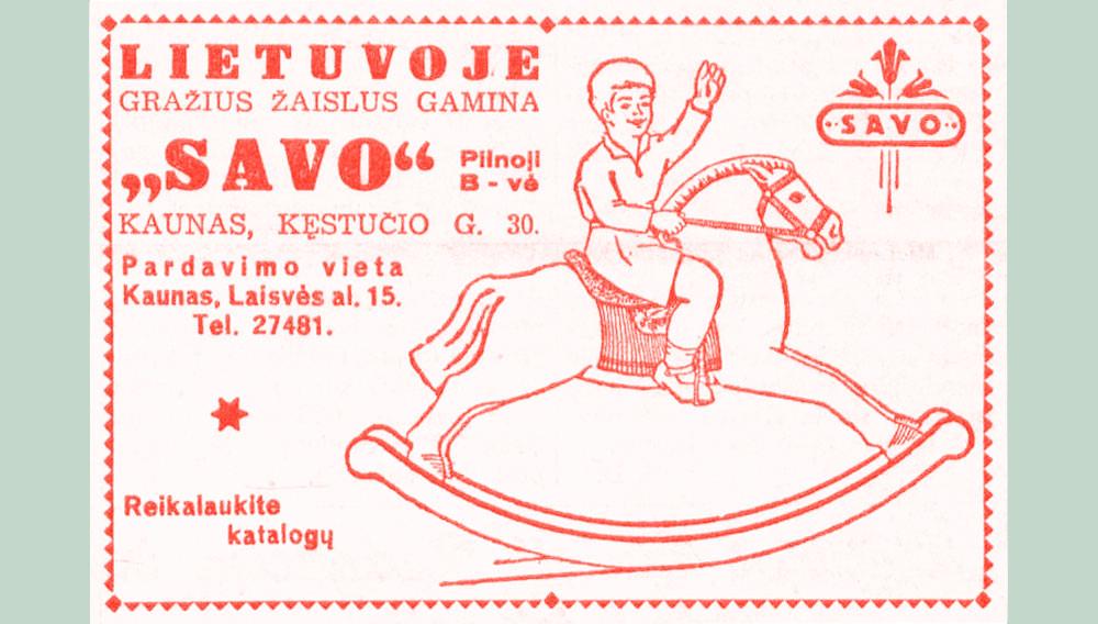 Lietuvoje gražius žaislus gamina „SAVO“