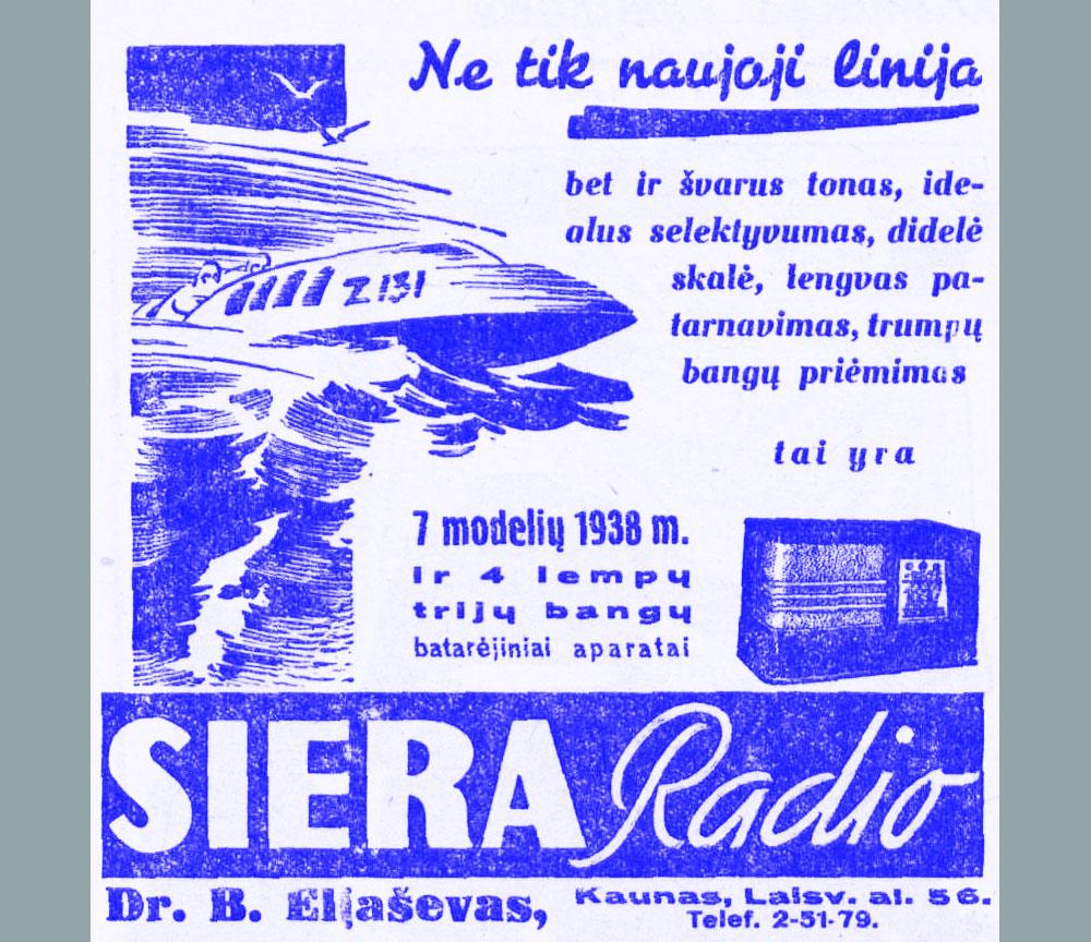 „Siera radio“ naujoji linija