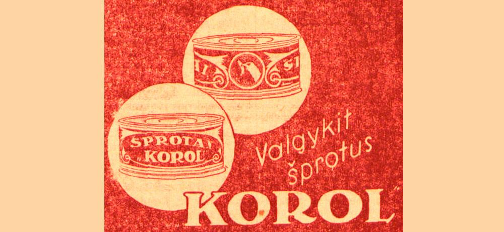 Valgykit šprotus „KOROL“