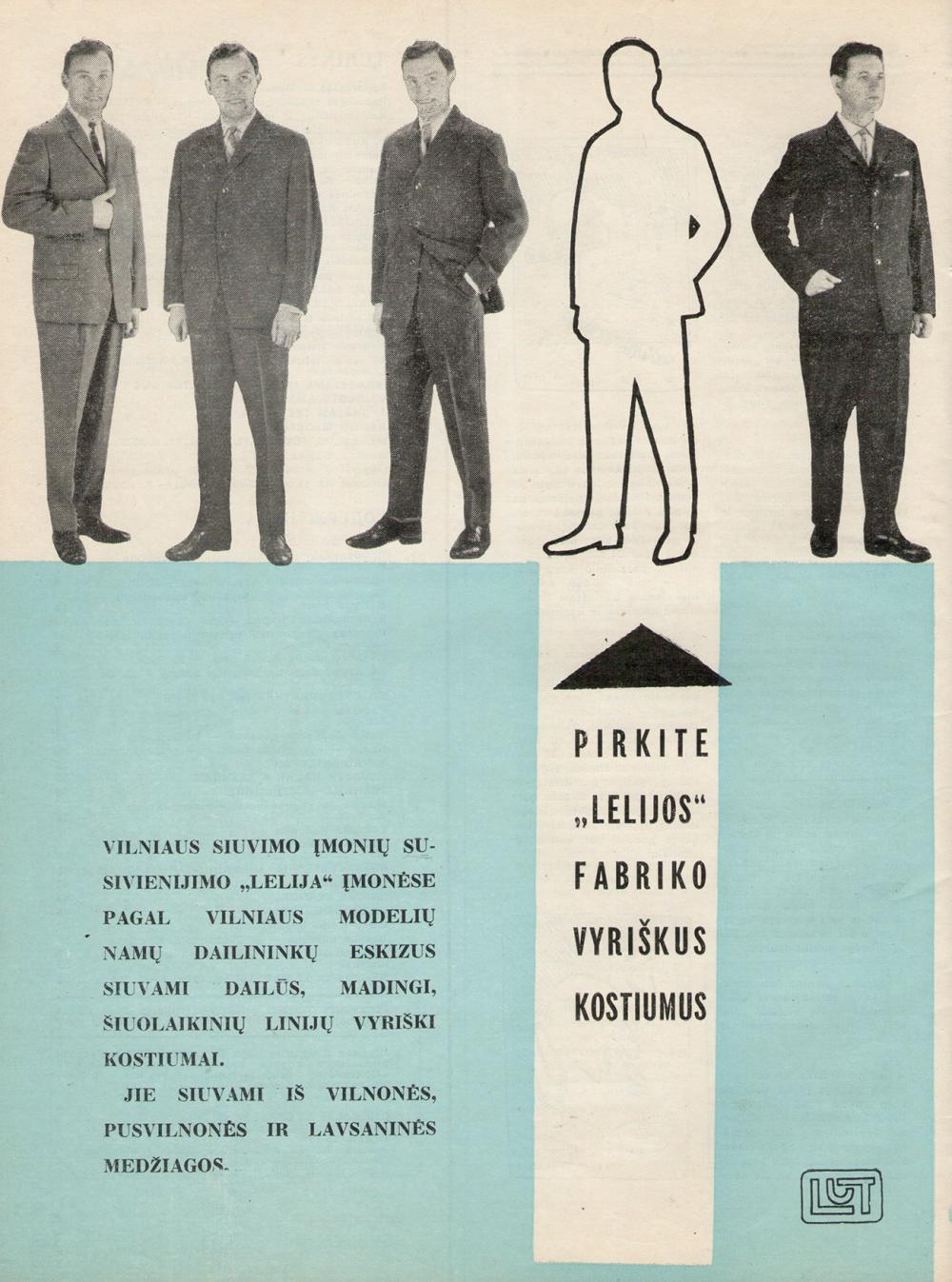 Pirkite „Lelijos“ fabriko vyriškus kostiumus