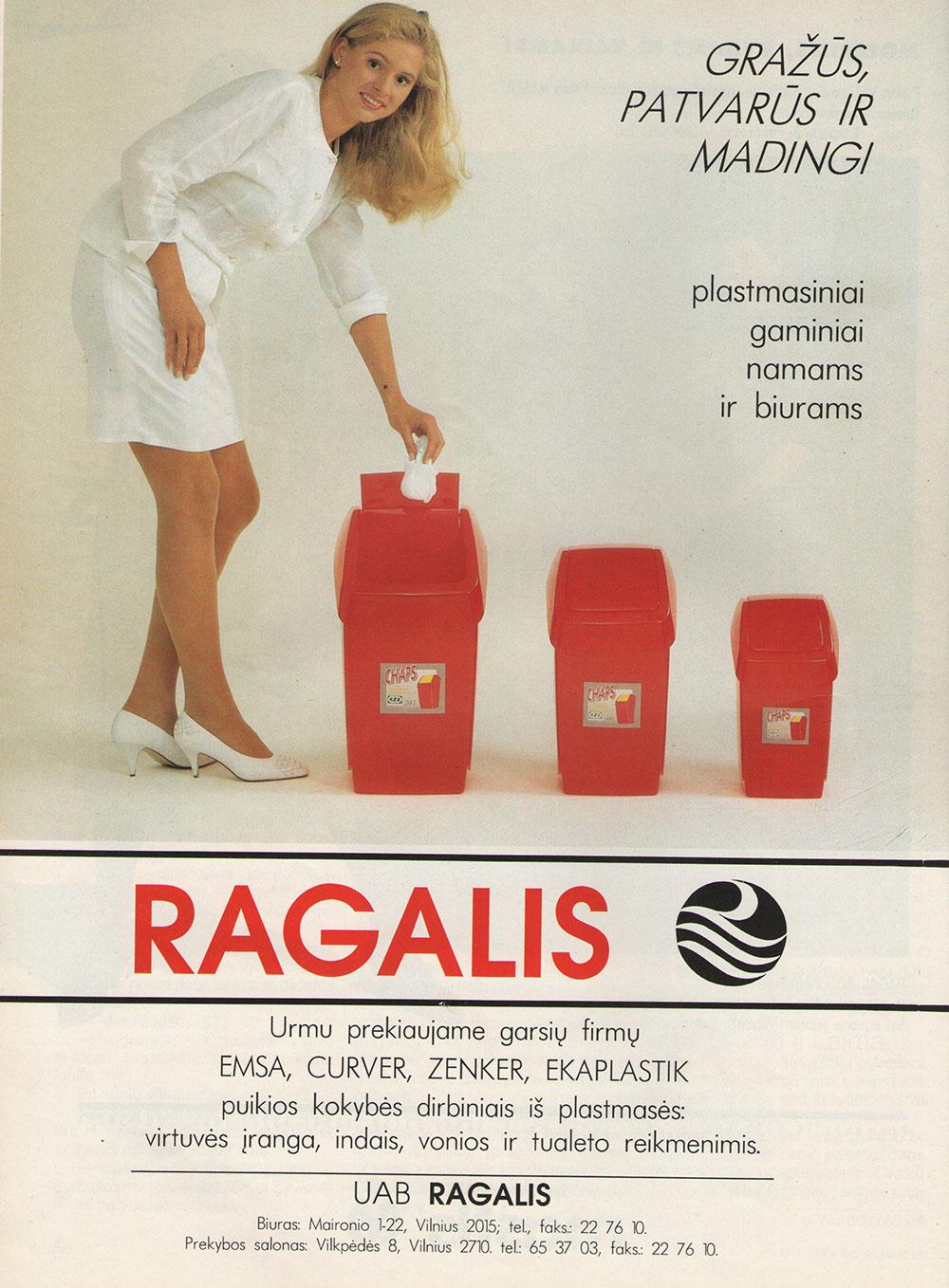 Puikios kokybės dirbiniai iš plastmasės UAB „Ragalis“