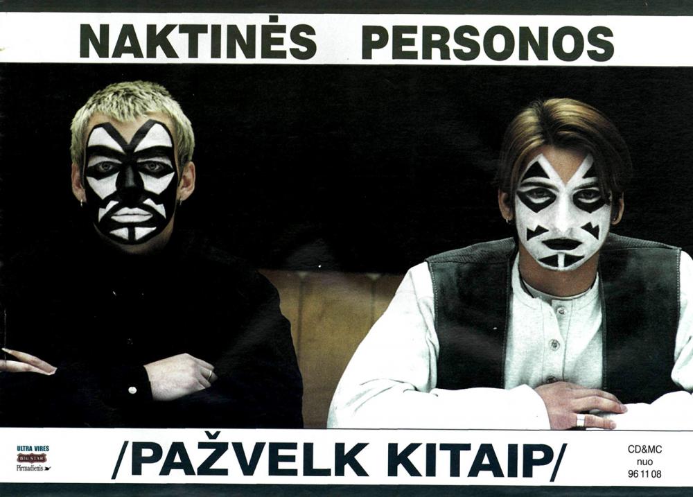 Naktinės Personos „Pažvelk kitaip“ / CD ir MC