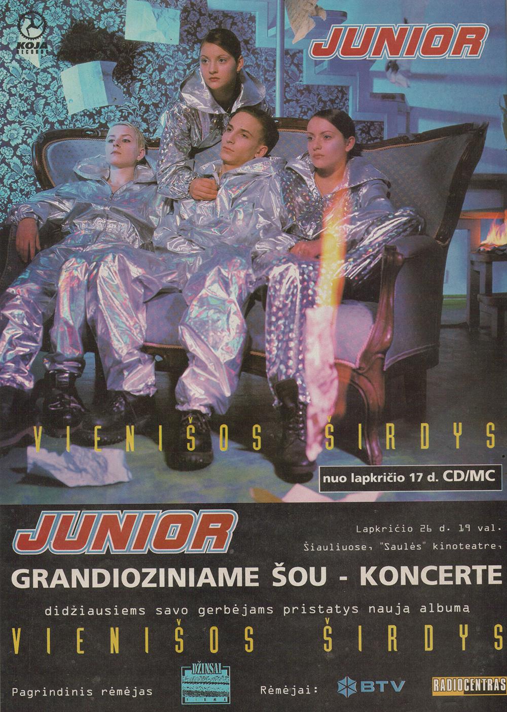 Junior - Vienišos širdys CD/MC
