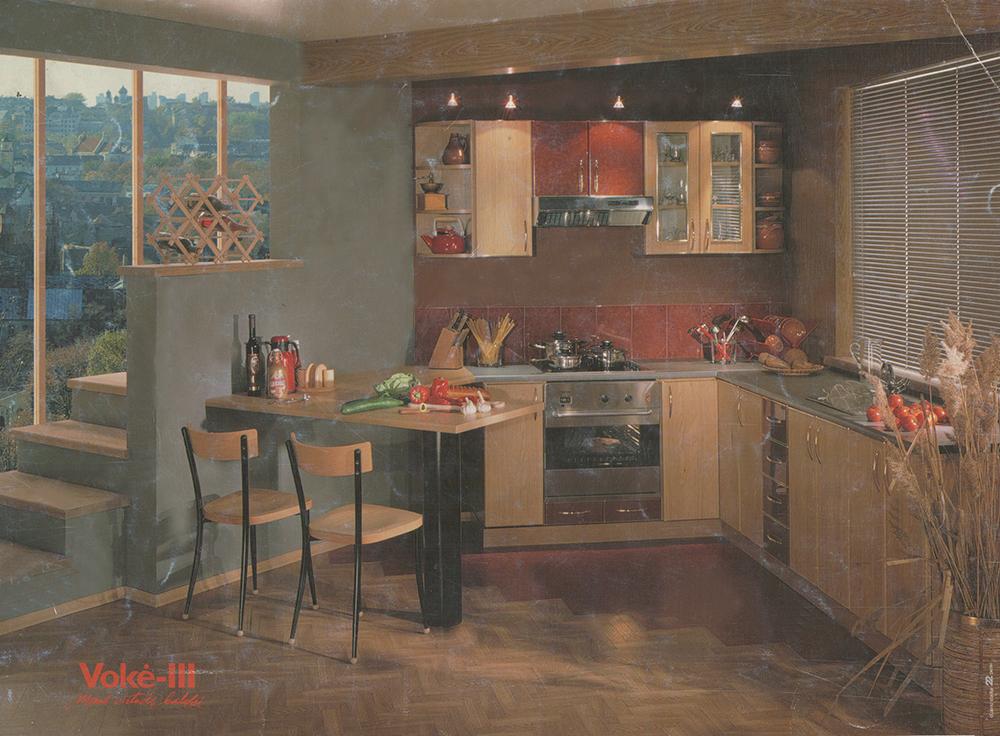 Vokė III - mano virtuvės baldai