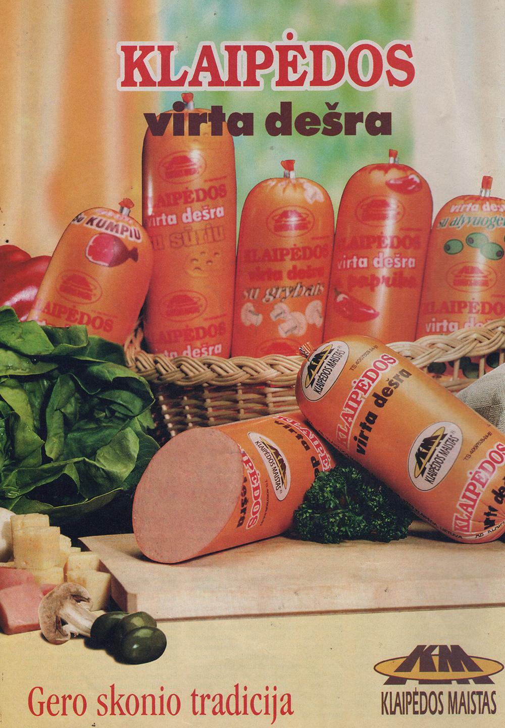 Klaipėdos virta dešra - Gero skonio tradicija