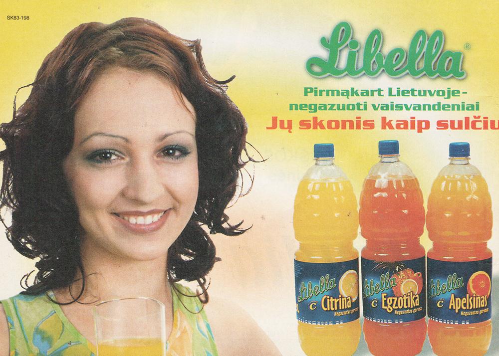 „Libella“ - Pirmąkart Lietuvoje negazuoti vaisvandeniai